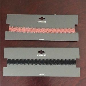 Express choker necklaces
